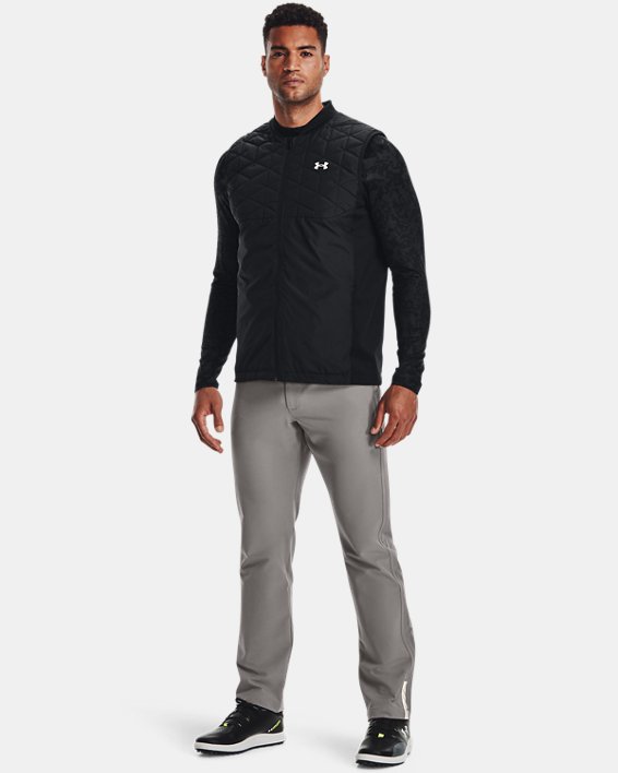 Men's ColdGear® Reactor Golf Vest, Black, pdpMainDesktop image number 2